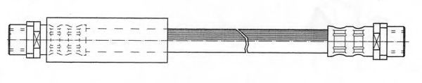 KAWE - 511181 - Тормозной шланг