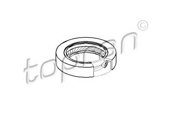 TOPRAN - 206 166 - Уплотняющее кольцо, ступенчатая коробка передач (Ступенчатая коробка передач)