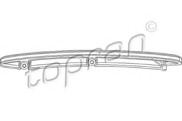 TOPRAN - 205 559 - Планка успокоителя, цепь привода (Управление двигателем)