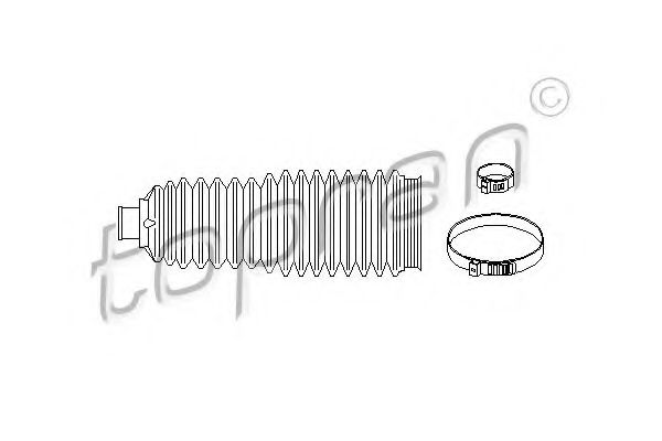 TOPRAN - 722 173 - Комплект пылника, рулевое управление (Рулевое управление)