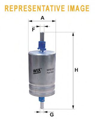 WIX FILTERS - WF8194 - Топливный фильтр (Система подачи топлива)