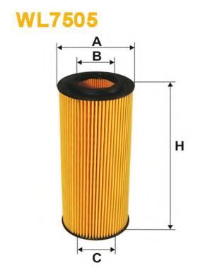 WIX FILTERS - WL7505 - Масляный фильтр (Смазывание)