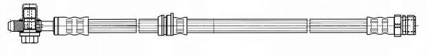 CEF - 512313 - Тормозной шланг (Тормозная система)