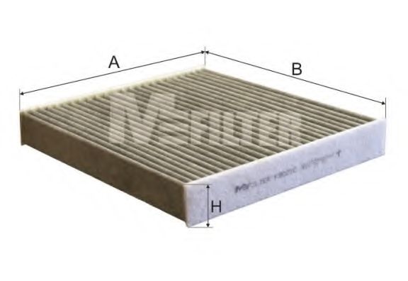 MFILTER - K 9021C - Фильтр, воздух во внутренном пространстве (Отопление / вентиляция)