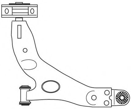 FRAP - 2104 - Рычаг независимой подвески колеса, подвеска колеса (Подвеска колеса)