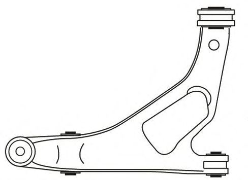 FRAP - 3063 - Рычаг независимой подвески колеса, подвеска колеса (Подвеска колеса)