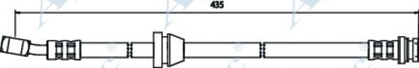 APEC BRAKING - HOS3509 - Тормозной шланг (Тормозная система)