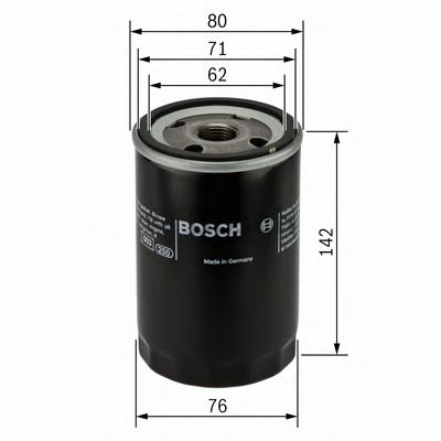 BOSCH - 0 451 103 092 - Масляный фильтр (Смазывание)