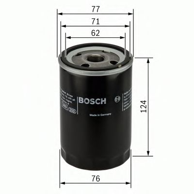 BOSCH - 0 451 103 259 - Масляный фильтр (Смазывание)