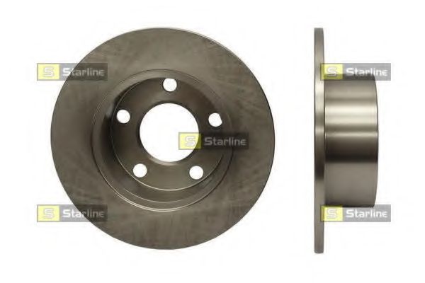 STARLINE - PB 1067 - Тормозной диск (Тормозная система)