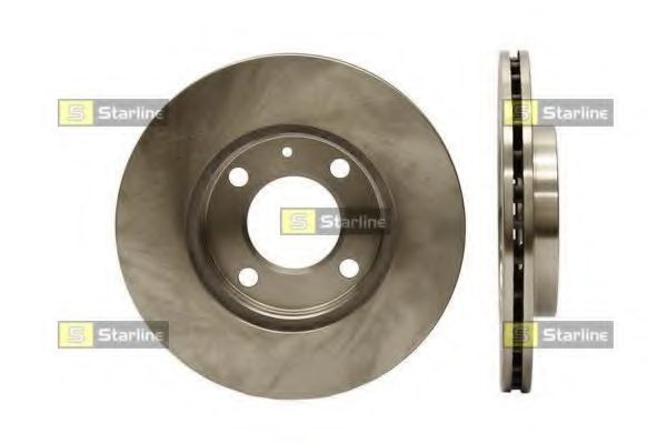STARLINE - PB 2009 - Тормозной диск (Тормозная система)