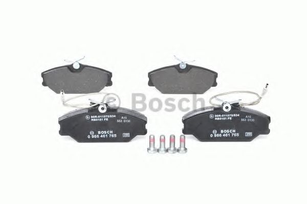 BOSCH - 0 986 461 765 - Комплект тормозных колодок, дисковый тормоз (Тормозная система)