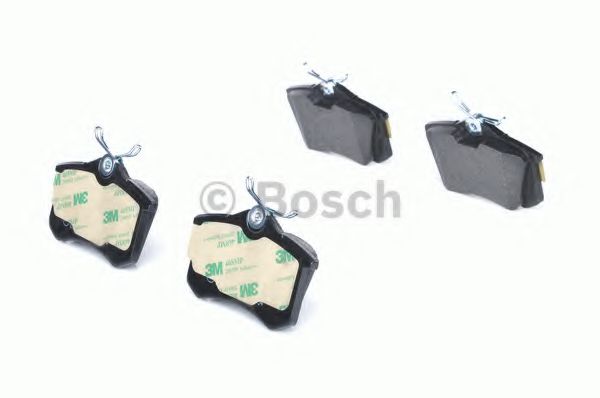 BOSCH - 0 986 466 683 - Комплект тормозных колодок, дисковый тормоз (Тормозная система)