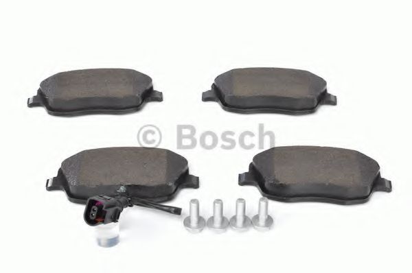 BOSCH - 0 986 494 105 - Комплект тормозных колодок, дисковый тормоз (Тормозная система)