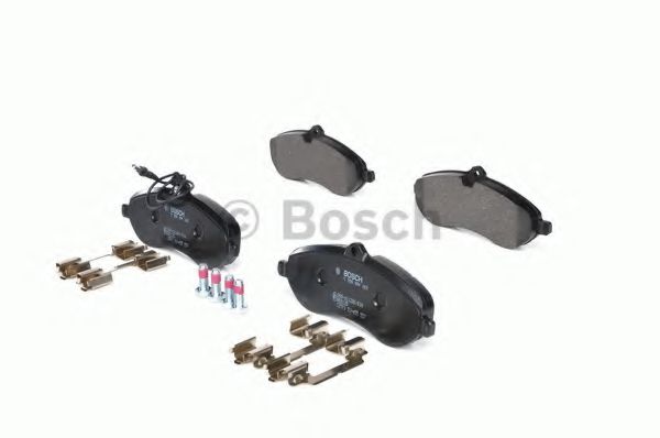 BOSCH - 0 986 494 163 - Комплект тормозных колодок, дисковый тормоз (Тормозная система)