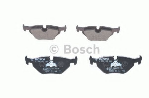 BOSCH - 0 986 460 964 - Комплект тормозных колодок, дисковый тормоз (Тормозная система)