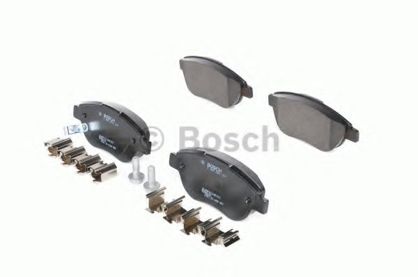 BOSCH - 0 986 494 157 - Комплект тормозных колодок, дисковый тормоз (Тормозная система)