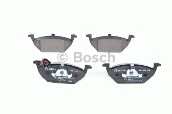 BOSCH - 0 986 494 524 - Комплект тормозных колодок, дисковый тормоз (Тормозная система)