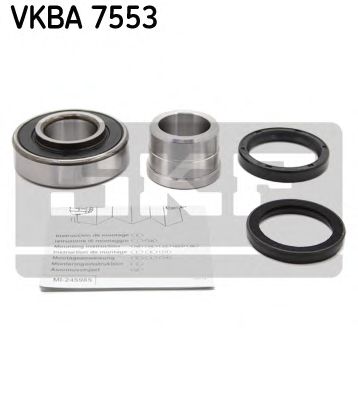 SKF - VKBA 7553 - Комплект подшипника ступицы колеса (Подвеска колеса)