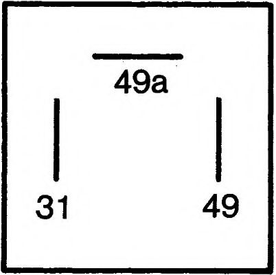 HELLA - 4AZ 001 879-041 - Прерыватель указателей поворота (сигнальное устройство, универсальное)