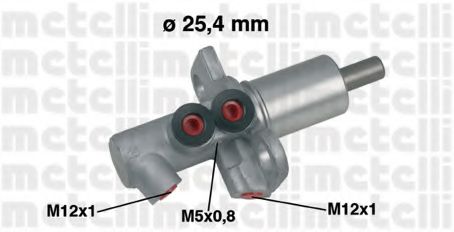 METELLI - 05-0458 - Главный тормозной цилиндр (Тормозная система)