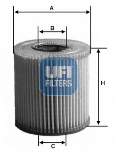 UFI - 25.151.00 - Масляный фильтр (Смазывание)