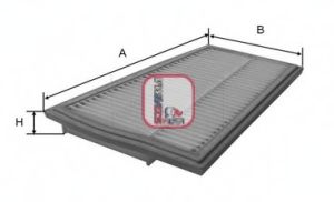 SOFIMA - S 3463 A - Воздушный фильтр (Система подачи воздуха)