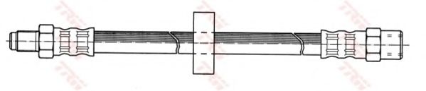 TRW - PHB261 - Тормозной шланг (Тормозная система)