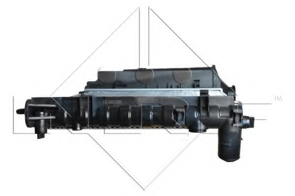NRF - 58823 - Радиатор, охлаждение двигателя (Охлаждение)