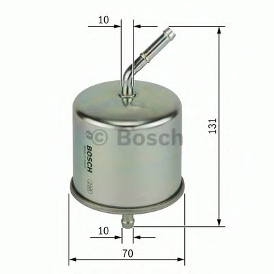 BOSCH - 0 986 450 105 - Топливный фильтр (Система подачи топлива)