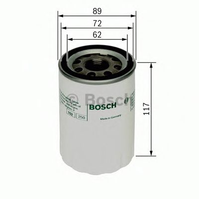 BOSCH - F 026 407 018 - Масляный фильтр (Смазывание)