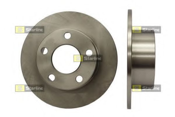 STARLINE - PB 1067 - Тормозной диск (Тормозная система)