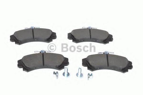 BOSCH - 0 986 424 371 - Комплект тормозных колодок, дисковый тормоз (Тормозная система)