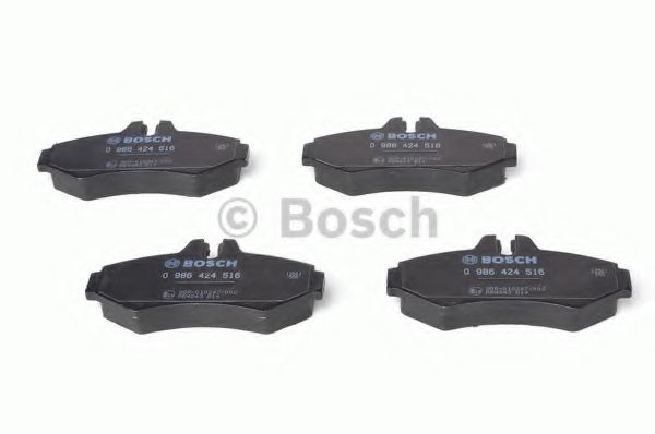 BOSCH - 0 986 424 516 - Комплект тормозных колодок, дисковый тормоз (Тормозная система)