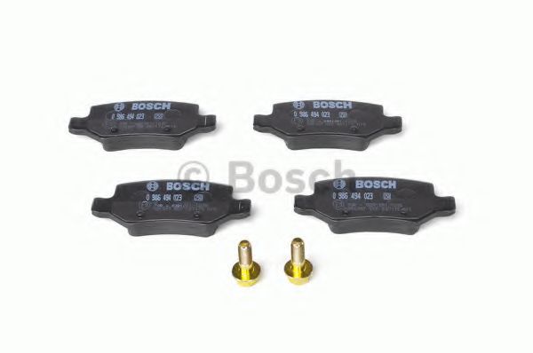 BOSCH - 0 986 494 023 - Комплект тормозных колодок, дисковый тормоз (Тормозная система)