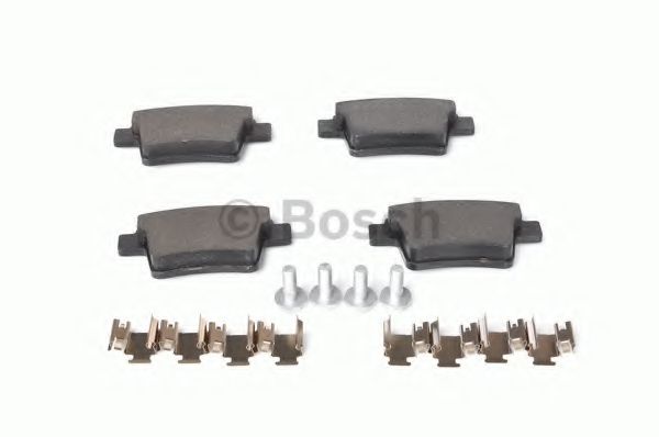 BOSCH - 0 986 494 076 - Комплект тормозных колодок, дисковый тормоз (Тормозная система)