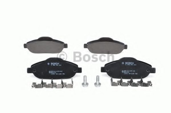 BOSCH - 0 986 494 261 - Комплект тормозных колодок, дисковый тормоз (Тормозная система)