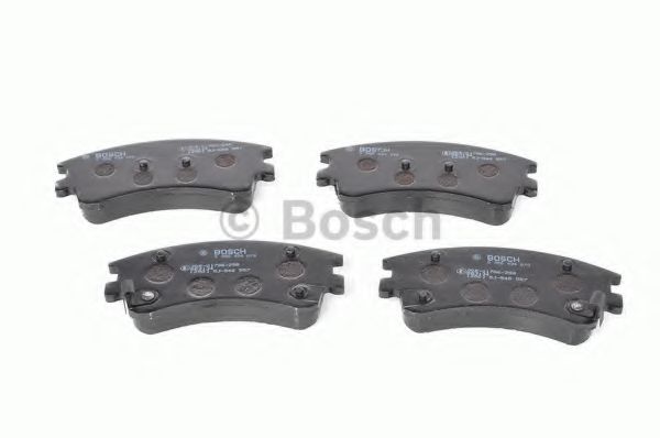 BOSCH - 0 986 494 079 - Комплект тормозных колодок, дисковый тормоз (Тормозная система)