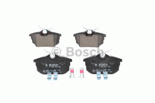 BOSCH - 0 986 424 427 - Комплект тормозных колодок, дисковый тормоз (Тормозная система)