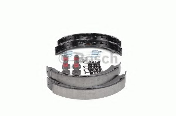 BOSCH - 0 986 487 543 - Комплект тормозных колодок, стояночная тормозная система (Тормозная система)