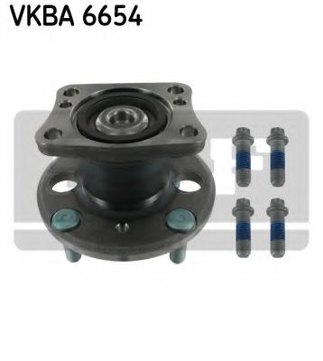 SKF - VKBA 6654 - Комплект подшипника ступицы колеса (Подвеска колеса)