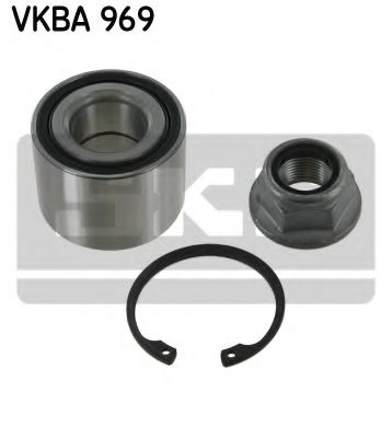 SKF - VKBA 969 - Комплект подшипника ступицы колеса (Подвеска колеса)