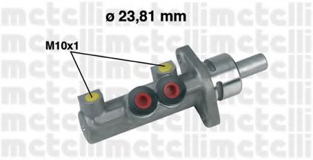 METELLI - 05-0412 - Главный тормозной цилиндр (Тормозная система)