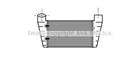 AVA QUALITY COOLING - AI4112 - Интеркулер (Система подачи воздуха)