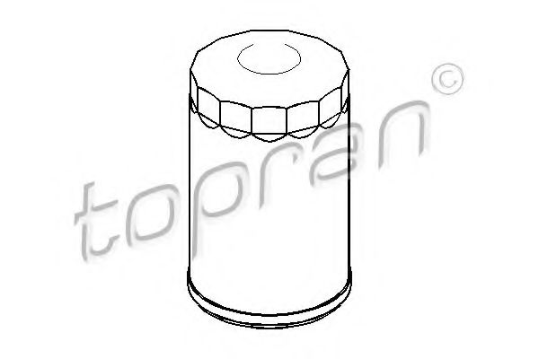 TOPRAN - 100 653 - Масляный фильтр (Смазывание)