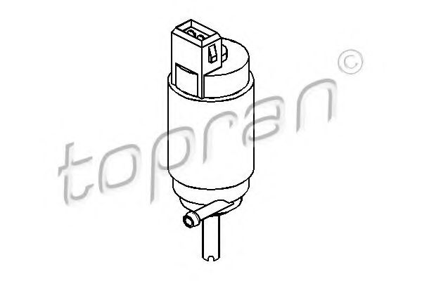 TOPRAN - 103 158 - Водяной насос, система очистки окон (Система очистки окон)