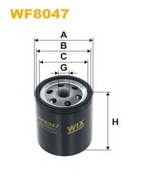 WIX FILTERS - WF8047 - Топливный фильтр (Система подачи топлива)