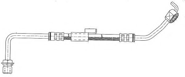 CEF - 510547 - Тормозной шланг (Тормозная система)