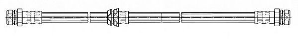CEF - 512316 - Тормозной шланг (Тормозная система)