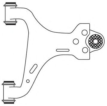FRAP - 3138 - Рычаг независимой подвески колеса, подвеска колеса (Подвеска колеса)